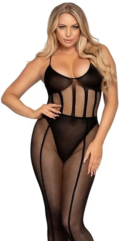 LEG AVENUE - BODYSUIT UND ROCK SET EINE GRÖSSE