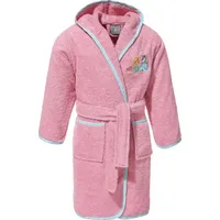 Erwin Müller Kinder-Bademantel mit Kapuze in rosa | Gr.: