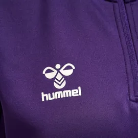 hummel Core Xk Half Zip Vrouw Sweatshirt, Acai/White, XXL