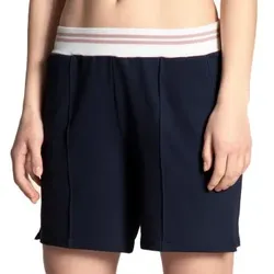 Calida Favourites Lounge Shorts Dunkelblau Baumwolle Medium Damen