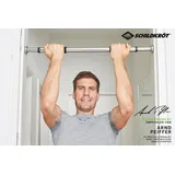 Donic Schildkröt Schildkröt - Türreck, Klimmzugstange, verchromtes Stahlrohr, Heim-Fitnessgerät