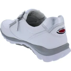 Gabor Sneaker Low Damen Weiß/Silber 41