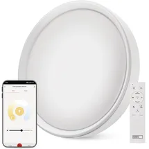 EMOS GoSmart Einbau, rund, 30 W, CCT, dimmbar, Wi-Fi