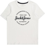 JACK & JONES - T-Shirt Jjforest in white, Gr.116,