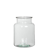 Mica decorations Mathew Vase, Glas, transparent h25xd19cm