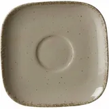 Geschirr Ritzenhoff & Breker Untertasse CASA eckig braun - B/H/T ca. 14,00x2,00x14,00