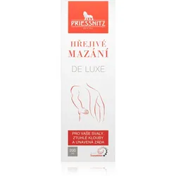 Priessnitz DeLuxe Massagecreme mit wärmender Wirkung 200 ml