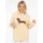 Zwillingsherz Dackel Hoodie beige L/XL