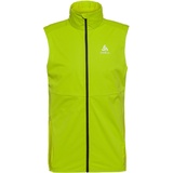 Odlo Herren Laufweste ZEROWEIGHT WARM, lime green - black, XL