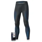 Held 3D-Skin Cool Base Funktionshose Schwarz/Blau S