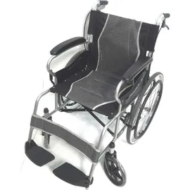 Antar Leichter Rollstuhl AT52301 faltbar grau/schwarz