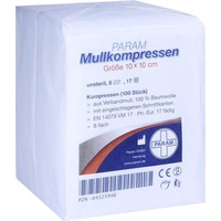 PARAM MULLKOMPRESSEN 10x10 8F