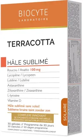 Biocyte Terracotta Strahlende Bräune 30 Kapseln