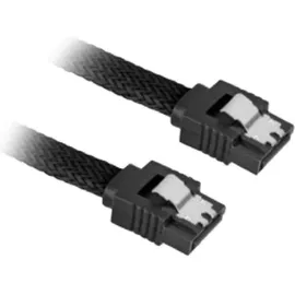 Sharkoon Sata 3, 1 m, SATA III, SATA 7-pin, SATA 7-pin, Männlich/Männlich, Schwarz