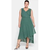 Sheego Abendkleid in opalgrün | Gr.: 52