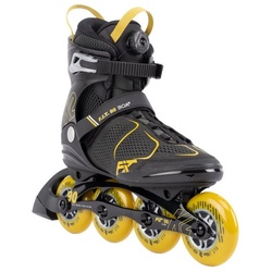 K2 Inlineskates K2 F.I.T. 90 BOA Inline Skate grey/mustard 44,5