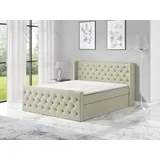 A&J MöbelLand GRO 200 x 200 cm Beige