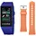 Calypso Smartime BT 40 mm Kunststoffgehäuse Blau Kautschukarmband Blau M