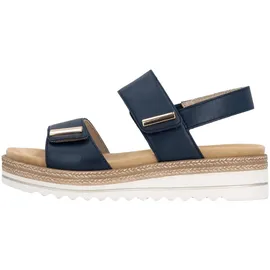 remonte Keilsandalette Damen Blau 39