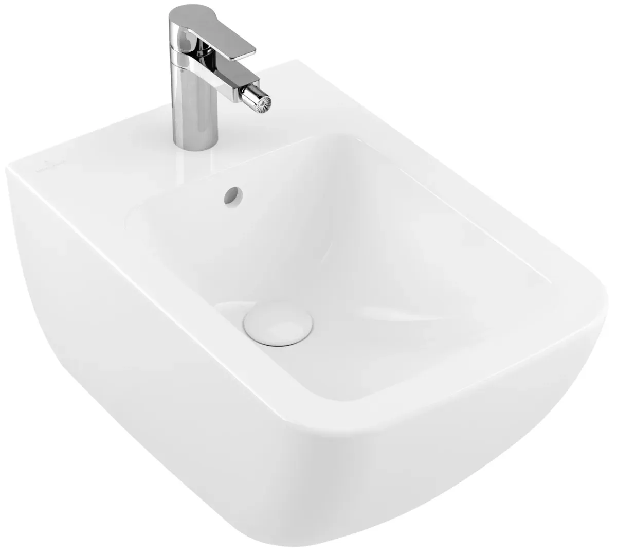 Villeroy & Boch Bidet Venticello, 44110001, B: 560, T: 375mm, Weiß Alpin 44110001