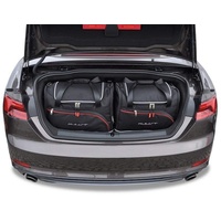 KJUST Dedizierte Reisetaschen 4 STK kompatibel mit Audi A5 Cabrio B9 2017 - 2018