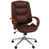 Mendler HWC-O83 Kunstleder Rotbraun