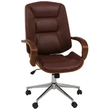 Mendler HWC-O83 Kunstleder Rotbraun