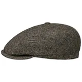 Stetson Flat Cap (1-St) Schirmmütze mit Schirm braun 58 cm