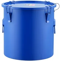Vevor Frittierfetteimer 30 L Blau