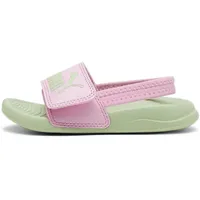 Puma Unisex Kinder Popcat 20 Backstrap Ac Inf Slide-Sandalen, Pink Lilac Pure Green, 25 EU