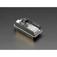 Adafruit HUZZAH32 ESP32 Feather Board, montiert mit Stacking Headern