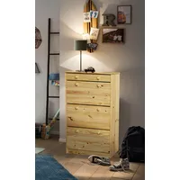 Home Affaire Schuhschrank (1 St.), gefertigt aus massivem Kiefernholz