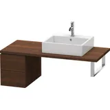 Duravit Unterschrank für Konsole, „L-Cube“ 32 × 40 × 54,7 cm in Nussbaum gebürstet