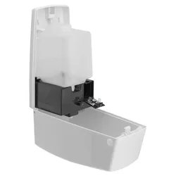 KS Handel 24 Automatischer Seifenspender 500 ml Satin Infrarot Sensor Wandmontage