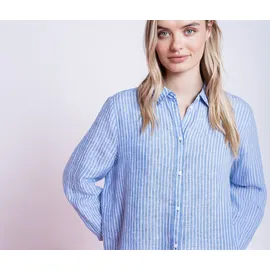 STREET ONE Hemdbluse drift Blau 44