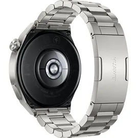 Huawei Watch GT 3 Pro 46 mm titangrau Edelstahlarmband grau