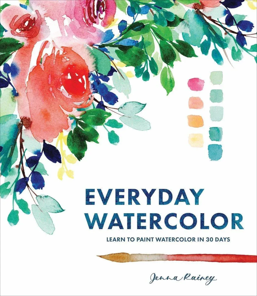 Everyday Watercolor - Jenna Rainey  Kartoniert (TB)