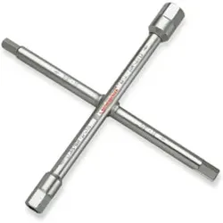 Rothenberger Sanitär-Kreuzschlüssel, 3/8-1", 10fach-Funktion