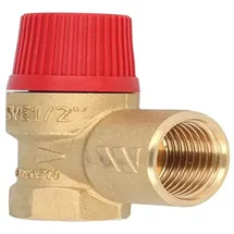 CALEFFI Watts Watts Membran-Sicherheitsventil für geschlossenes Heizsystem 3 bar bis 50 kW Gewinde E 1/2 - A 3/4