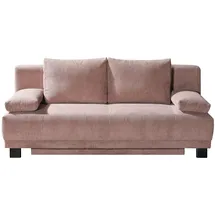 Sofa.de Schlafsofa aus Cord Luna ¦ rosa/pink ¦ Maße (cm): B: 200 H: 89 T: 96.0