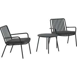 VCM Mykonos Loungeset schwarz