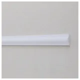 PROVISTON | Zierleiste Polystyrol 11 x 22 x 2000 mm Weiß Wandleiste Wanddekoration