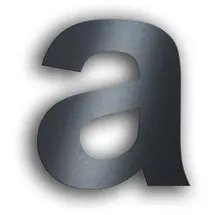 Metzler Hausnummer 15 cm Edelstahl/Anthrazit