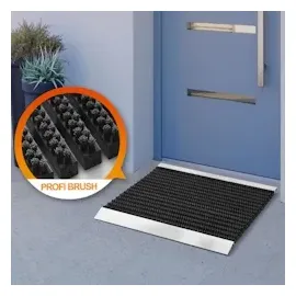 Floordirekt Hochleistungsmatte Profi Brush Bürsten: Schwarz