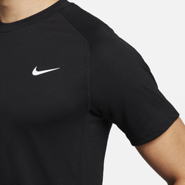 Nike Flex Rep Dri-Fit Kurzarm-Fitness-Top für Herren - Schwarz, M