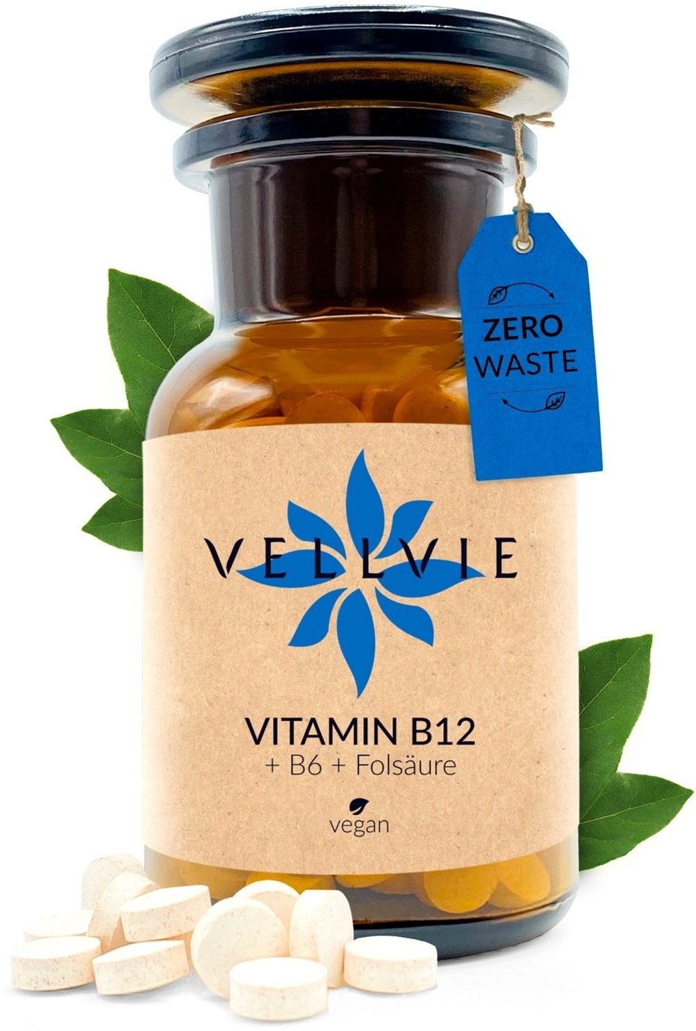 Vitamin B12 + B6 + Folsäure Tabletten