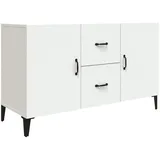 vidaXL Sideboard Weiß 100x36x60 cm Holzwerkstoff