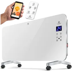 KESSER® Elektro Glasheizung Konvektor Elektroheizung Heizung Heizkörper Touch Display