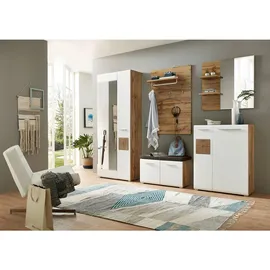 VOLEO Garderobenpaneel LOOP Eichefarben