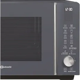 Bauknecht MF 259 SG Mikrowelle/Extra Space: Kombi Ohne Drehteller/My Menu/Crisp Fry/Spezialprogramme/Dampfgarfunktion inkl. Dampfgarbehälter/Heißluft/Quarz Grill/Auto Clean/ 25L